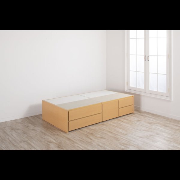 画像20: 引き出しタイプが選べるショート丈チェストベッド【Varier-s】日本製 ヘッドレス (20)