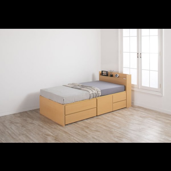 画像5: 引き出しタイプが選べるショート丈チェストベッド【Varier-s】日本製 スタンダード (5)