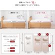 画像15: 引き出しタイプが選べるショート丈チェストベッド【Varier-s】日本製 スリム棚 (15)
