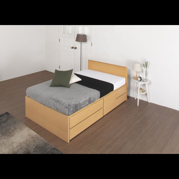 画像5: 引き出しタイプが選べるチェストベッド【Varier】日本製 フラットパネル (5)