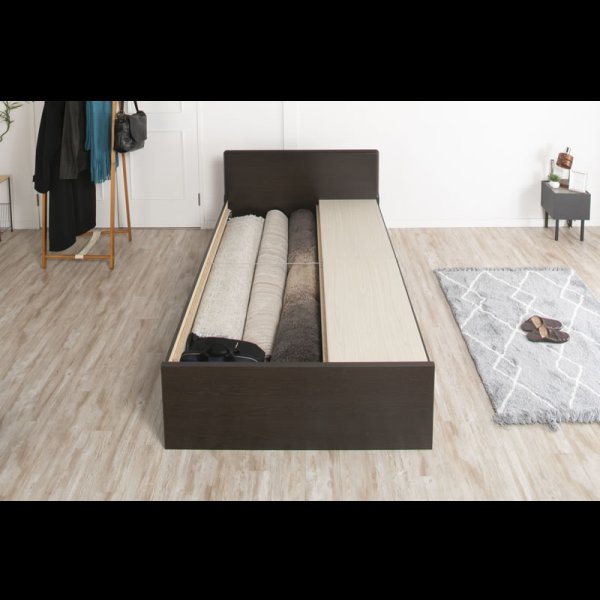 画像11: 引き出しタイプが選べるチェストベッド【Varier】日本製 フラットパネル (11)