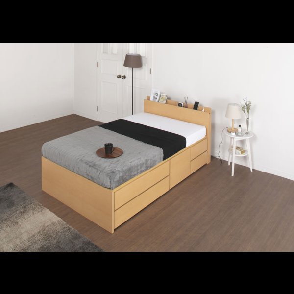 画像5: 引き出しタイプが選べるチェストベッド【Varier】日本製 スマート棚 (5)