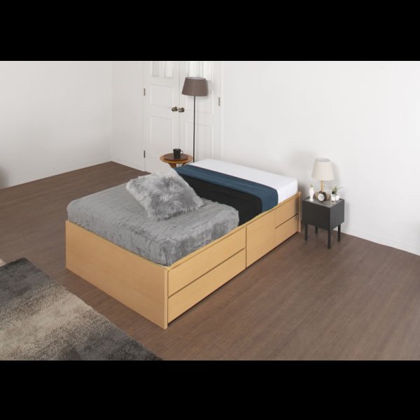 画像5: 引き出しタイプが選べるチェストベッド【Varier】日本製 ヘッドレス (5)