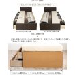画像23: 引き出しタイプが選べるチェストベッド【Varier】日本製 ムード照明付き (23)