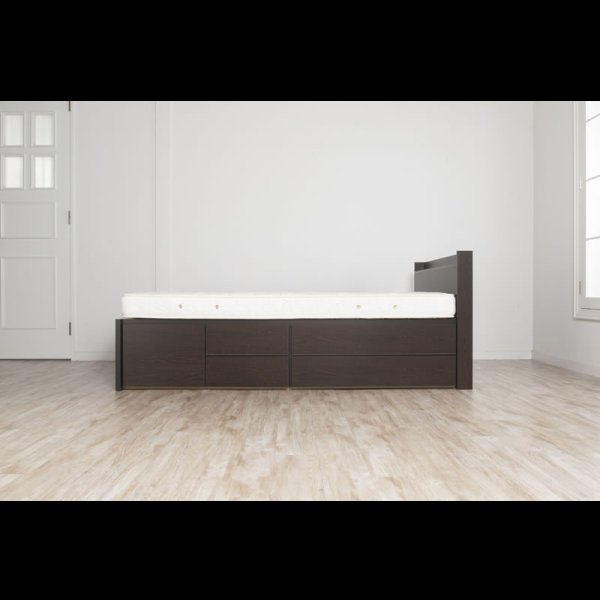 画像8: 引き出しタイプが選べるチェストベッド【Varier】日本製 スリム棚付き (8)