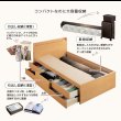 画像7: ヘッドレスも選べるすのこ仕様日本製ショート丈チェストベッド【Mildred】 開梱設置込み (7)