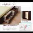 画像16: 国産：布団が収納できるチェストベッド【Gloria】グローリア (16)
