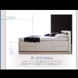 画像9: 国産：コンセント付きモダンデザインチェストベッド　【Assai】アッサイ (9)