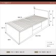 画像10: 奥行きが深い頑丈大型引き出しベッド【Deep2】日本製 フラットパネル (10)