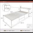 画像9: 奥行きが深い頑丈大型引き出しベッド【Deep2】日本製 スタンダード (9)