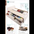 画像9: 頑丈ベッドシリーズ【Tough】タフ　日本製BOX型チェストベッド (9)