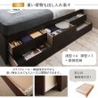 画像7: 頑丈ベッドシリーズ【Tough】タフ 日本製 布団干し対応BOX型チェストベッド (7)