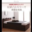 画像23: 通気性に優れた国産すのこ仕様大容量収納チェストベッド【Nicola】 (23)