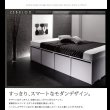 画像7: 衣装ケース対応大容量収納チェストベッド【Zebulon】ゼブロン (7)