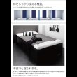 画像11: 衣装ケース対応大容量収納チェストベッド【Zebulon】ゼブロン (11)