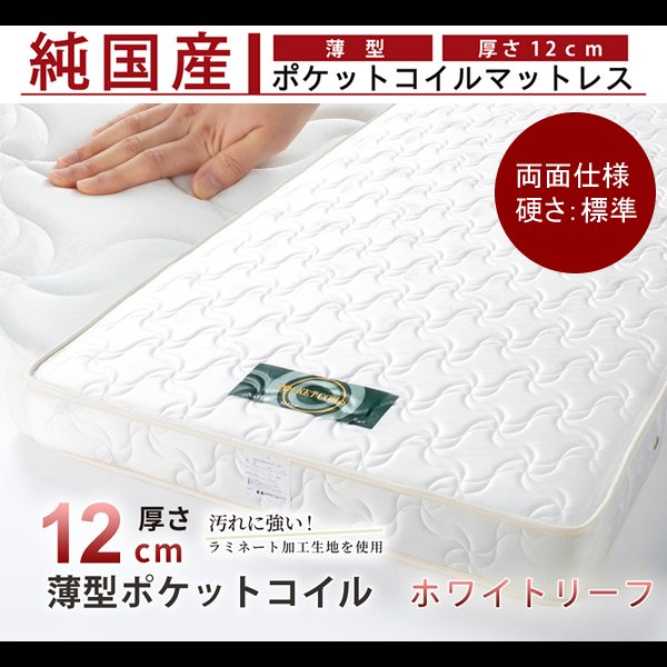 画像17: ヘッドレス仕様国産ガス圧式大容量収納ベッド【Benoit】　お買い得モデル (17)
