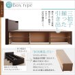 画像5: 国産：大容量収納チェストベッド【Meriel】メリエル (5)