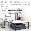 画像5: 高さ調整ができる！ヘッドレス仕様頑丈スチールベッド【Benito】 (5)