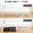 画像8: 高さ調整ができる！ヘッドレス仕様頑丈スチールベッド【Benito】 (8)