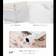画像4: ねこ脚風デザインがかわいい姫系プリンセスベッド【Chloe】クロエ (4)