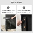 画像8: ホテルライクデザインファブリックベッド【Lucie】すのこ仕様 (8)