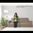 画像14: 日本製：組み合わせて大型サイズになるソファーベッド【極楽】 (14)