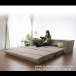 画像22: 日本製：組み合わせて大型サイズになるソファーベッド【極楽】 (22)