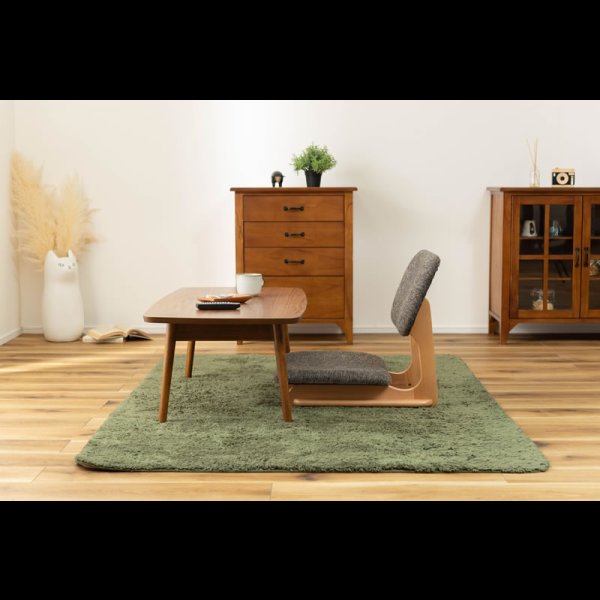 画像17: 天然木仕様こたつにも合わせて使えるフロアチェア【Gordon】 (17)