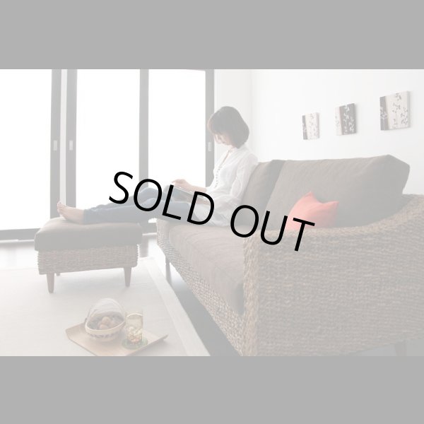 画像4: アジアン家具アバカシリーズ【Parama】パラマ　コーナーカウチソファ／W120テーブル (4)