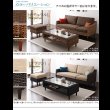 画像20: アジアン家具アバカシリーズ【Parama】パラマ　コーナーカウチソファ／W120テーブル (20)