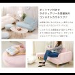 画像3: コンパクトでかわいくエレガントなソファ【Adele】オットマン付き (3)