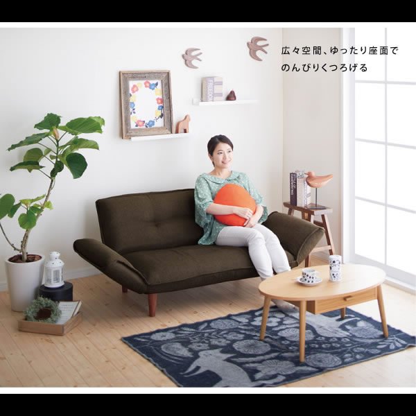 画像13: カウチソファ【Esta】エスタ　ファブリックタイプ (13)