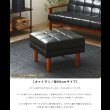 画像10: ミッドセンチュリー調！木肘×レザーレトロモダンソファ (10)