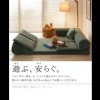 画像13: こたつに合わせるリクライニング付きフロアコーナーソファ【Sarah】 (13)
