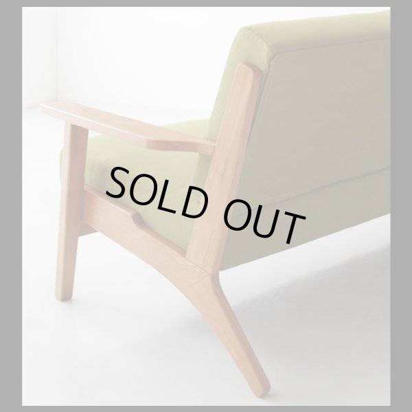 画像6: 北欧デザインおしゃれ木肘ソファ【Lulea】ルレオ (6)