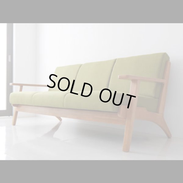 画像4: 北欧デザインおしゃれ木肘ソファ【Lulea】ルレオ (4)