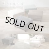 画像: ゆったり広々サイズファブリックオットマン【Herman】