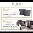 画像15: ポケットコイル入りフリースタイル３人掛けカウチソファ【Abbie】 (15)