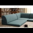 画像10: もこもこブークレ生地の可愛いコーナーローソファ3点セット【Arlene】日本製 (10)