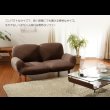 画像9: 可愛いデザイン！日本製カウチソファ【Castella】 14段階リクライニング付き (9)
