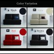 画像4: 一人暮らし用から二人用のワイドサイズまでシンプルモダンデザインソファベッド【Beverly】 (4)