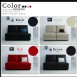 画像15: 一人暮らし用から二人用のワイドサイズまでシンプルモダンデザインソファベッド【Beverly】 (15)