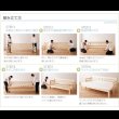 画像12: 横幅伸縮の天然木すのこソファーベッド【ecli】エクリ (12)