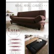 画像2: カウチソファーベッド【Lutas】ルータス (2)