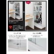 画像13: 壁面収納家具シリーズ　コレクションラック ワイド (13)