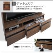 画像8: ハイタイプテレビボード【Glass line】グラスライン　壁面収納シリーズ家具 (8)
