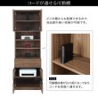 画像37: ハイタイプテレビボード【Glass line】グラスライン　壁面収納シリーズ家具 (37)