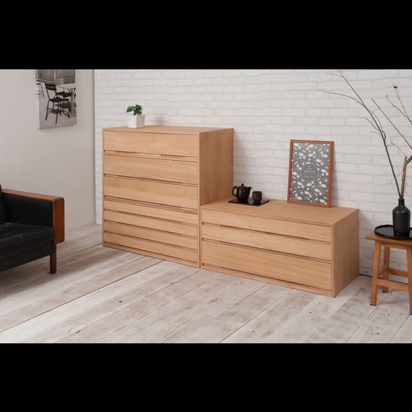 画像8: 日本製・完成品桐たんす シリーズ家具【桐心】 (8)