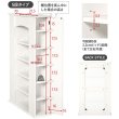 画像20: 曲線がおしゃれな暖炉風キャビネット【マントルピース】隠し収納付き (20)