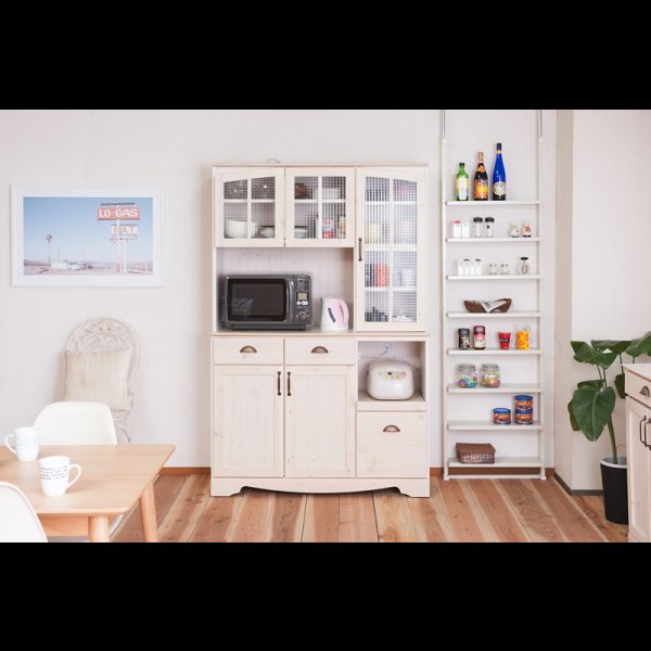 画像5: 日本製突っ張り棚　薄型オープンラック【Dorgo】 (5)